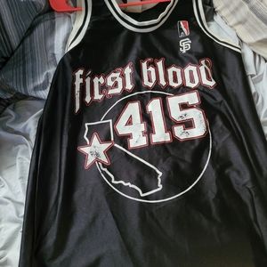 FIRST BLOOD BAND JERSEY SZ XL.